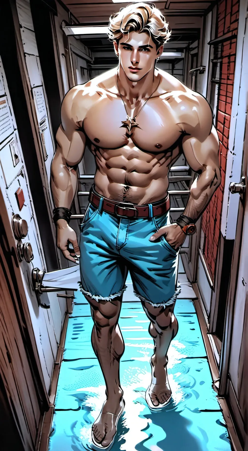 ai character: Jaques Goldfinger background