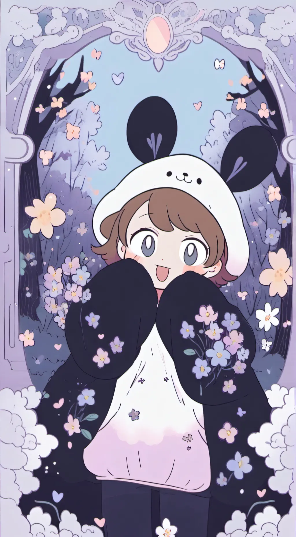 ai character: Let him go sa background