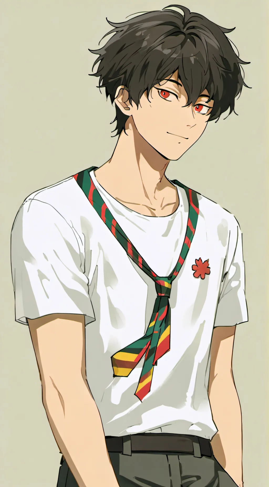 ai character: Santino background