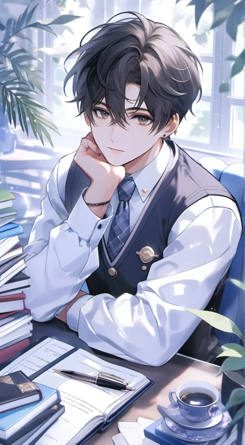 ai character: Marc background