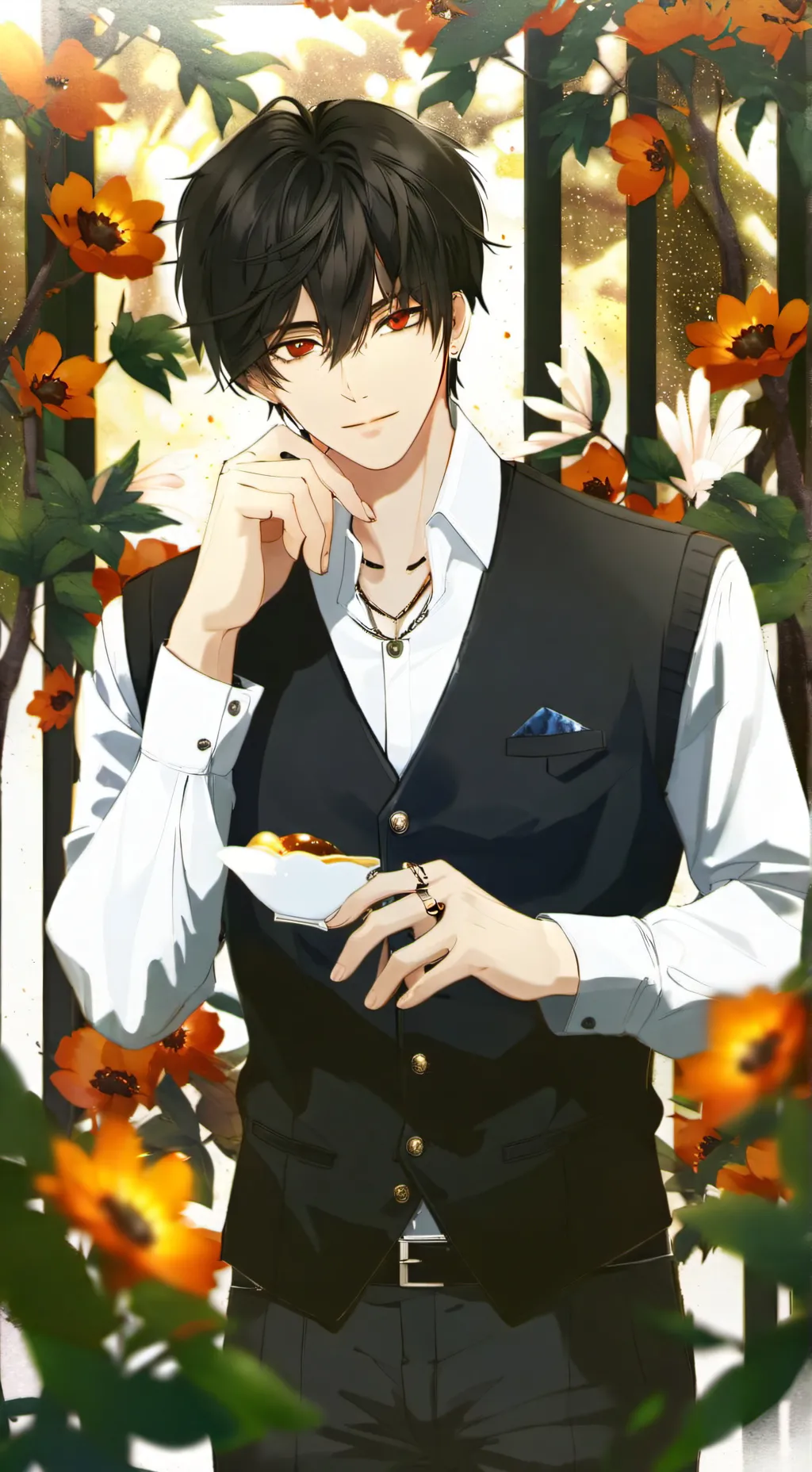 ai character: Mike ur roommate  background