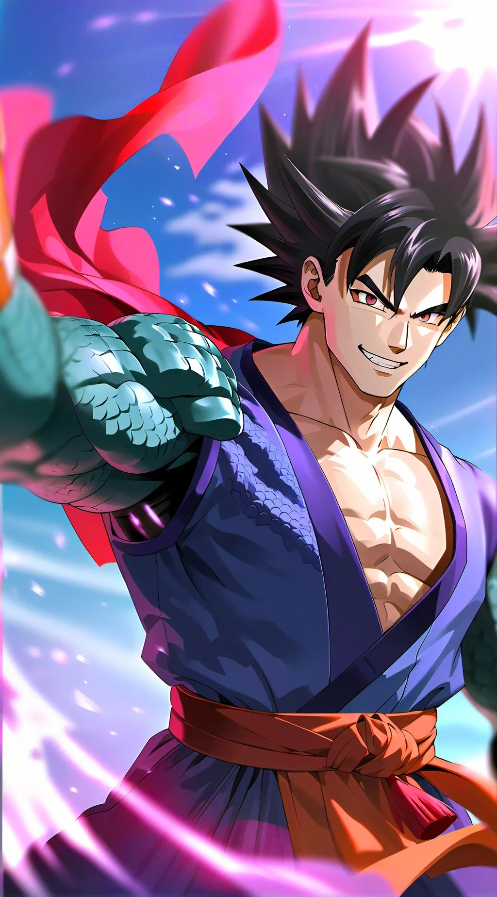 ai character: Goku background