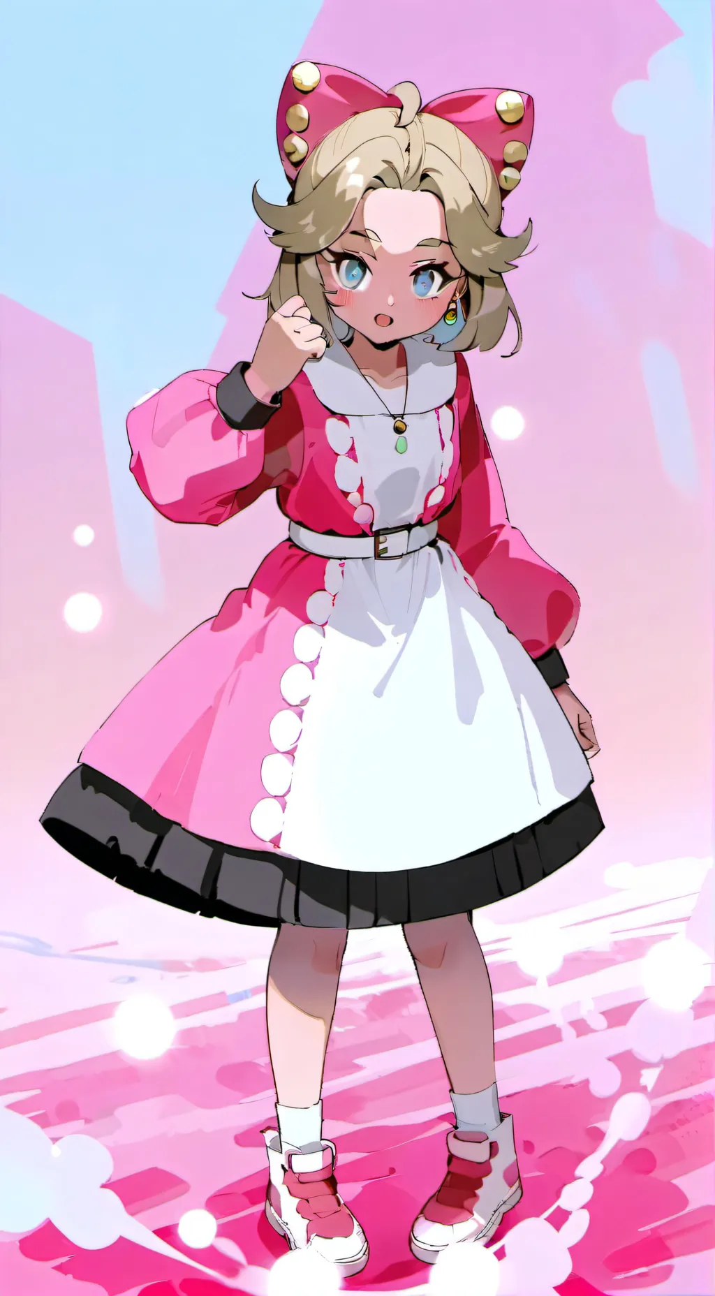 ai character: Niko  background