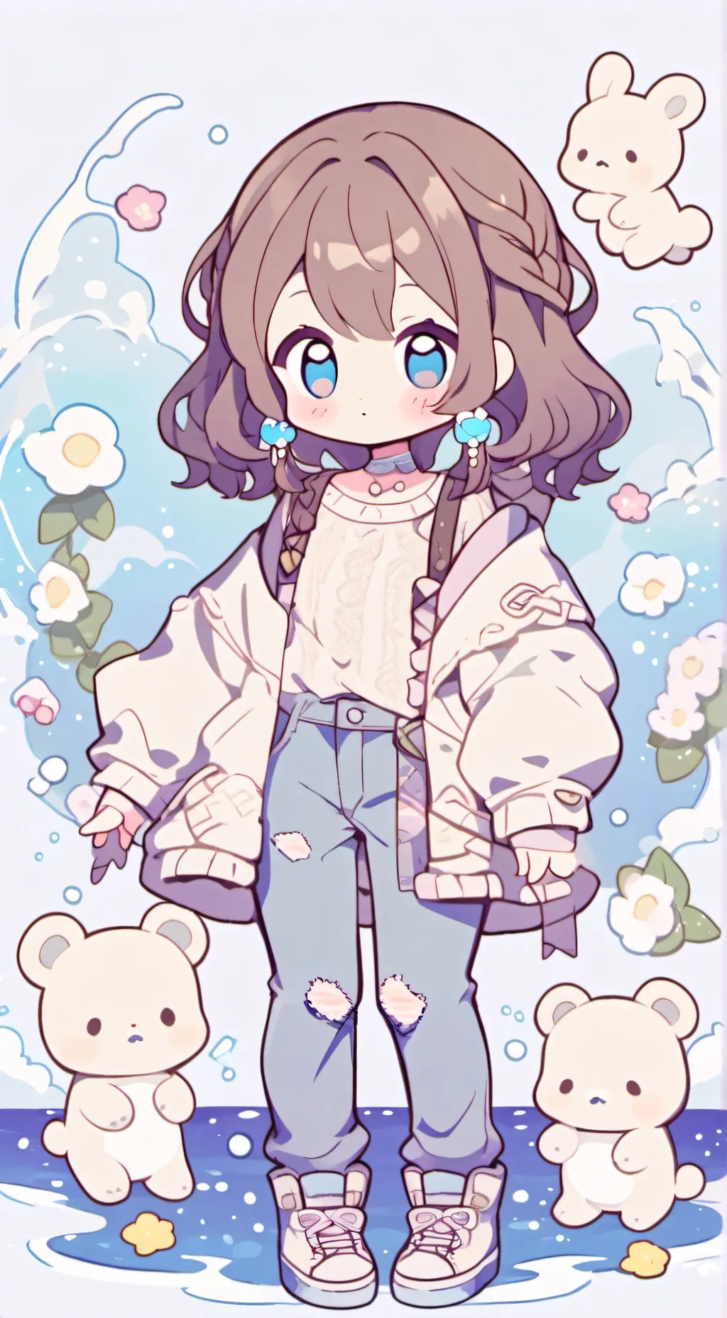 ai character: Dw dragon au??? background