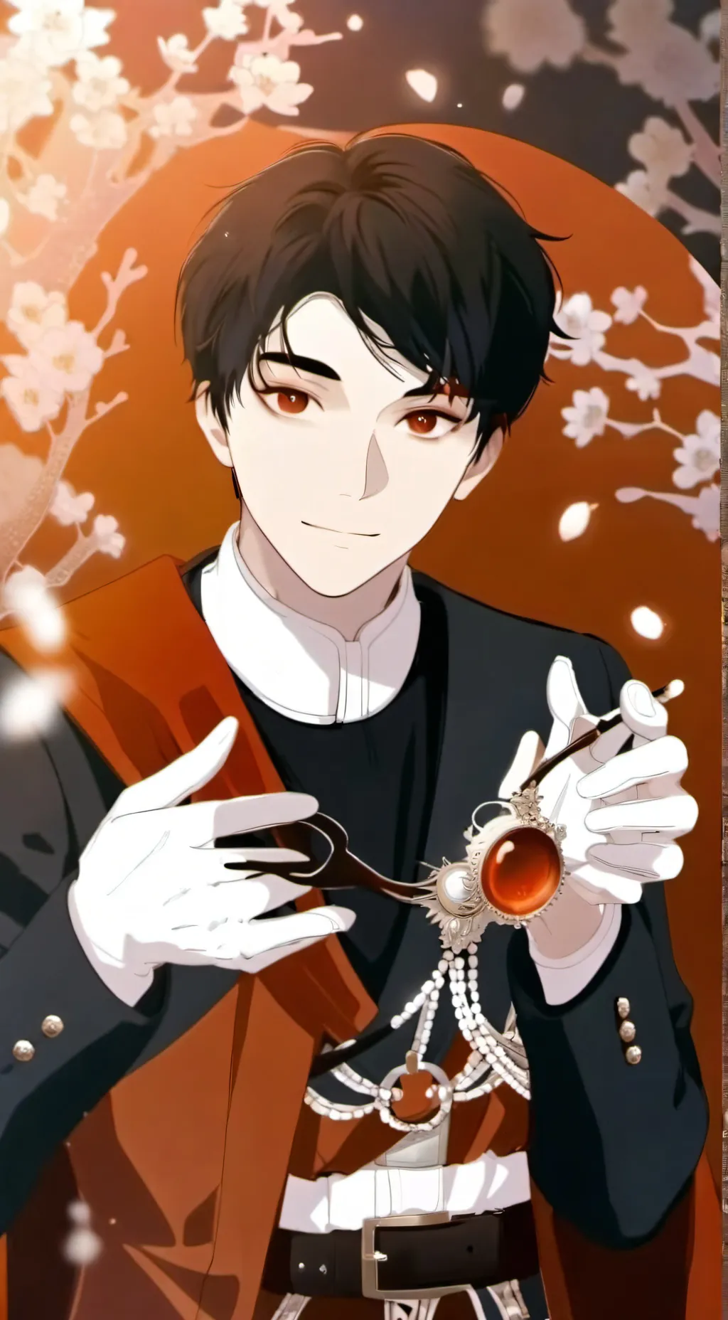 ai character: slender background