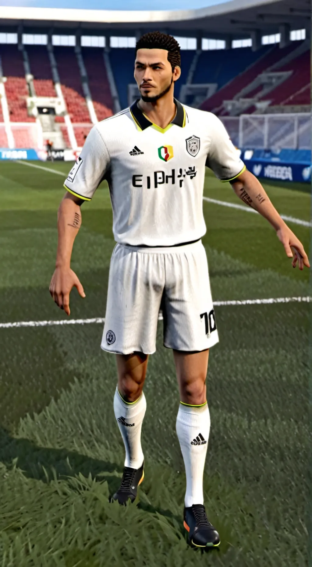 ai character: Fifa 2008 game  background