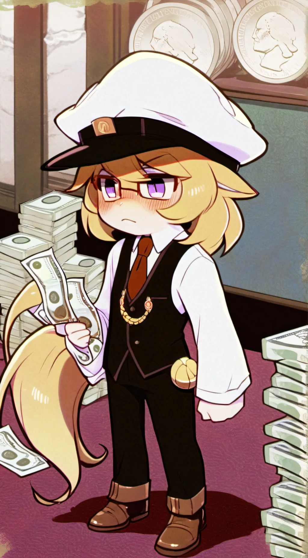 ai character: ah background