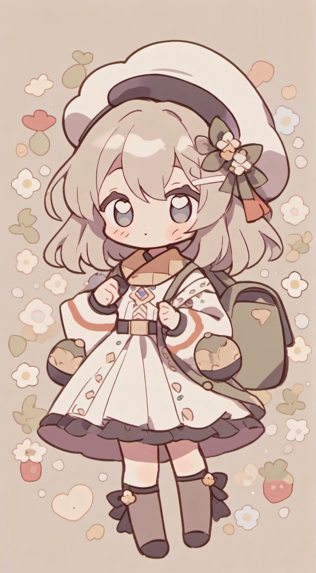 ai character: dandys world(yes) background