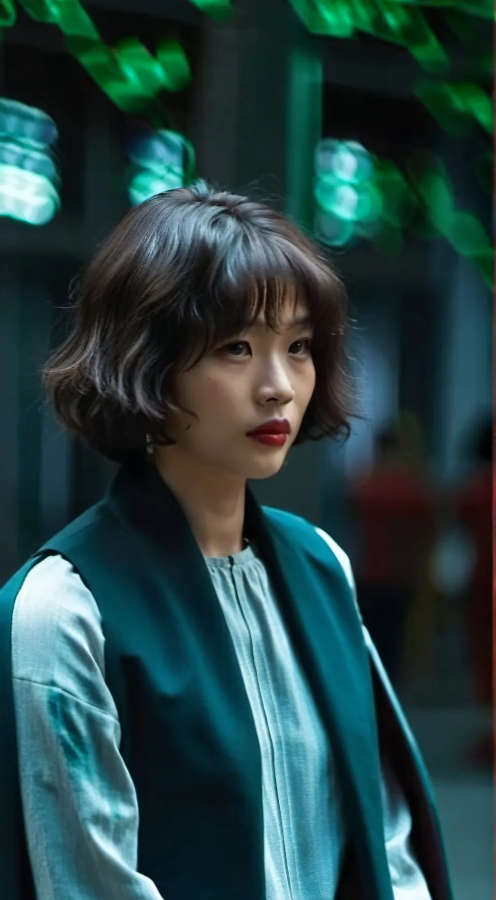 ai character: Kang sae byok background