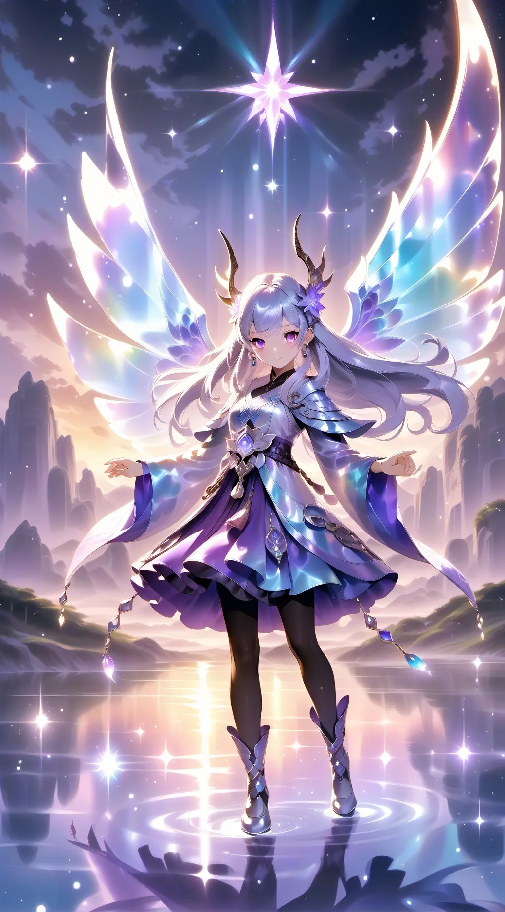 ai character: JJK TAGALOG background