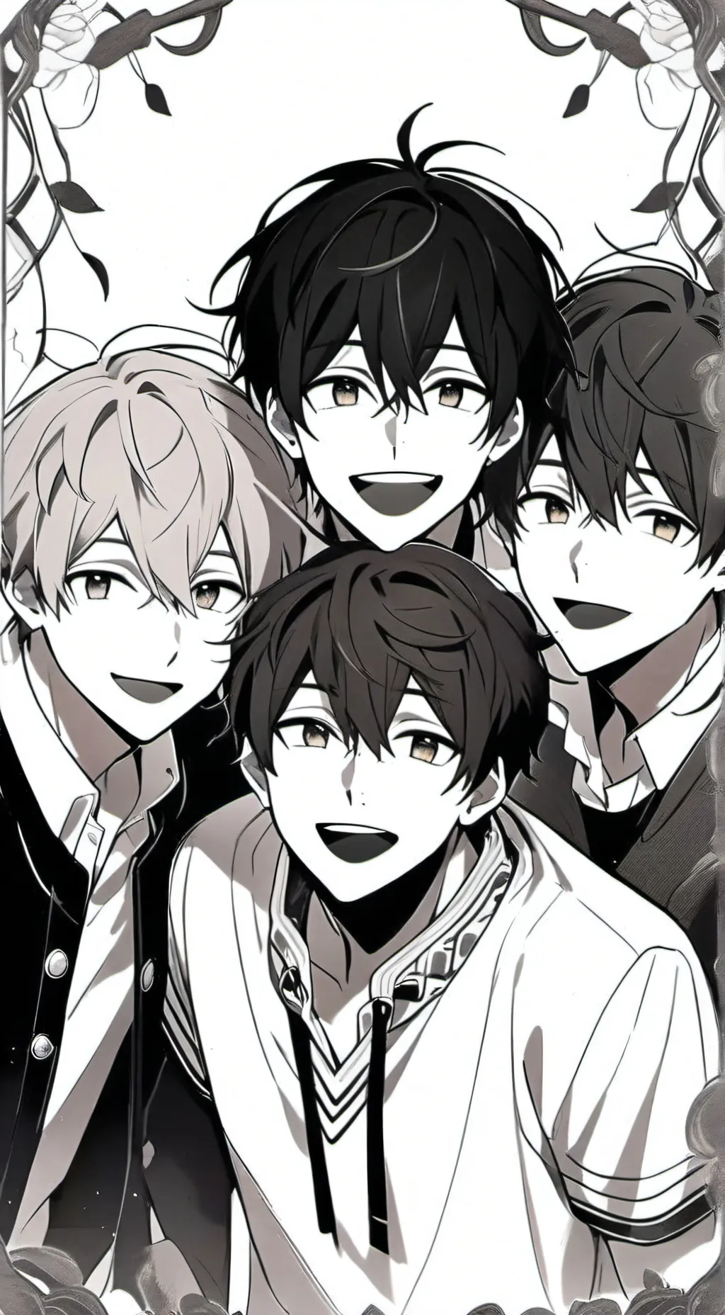 ai character: luca,mateo,Dylan  background