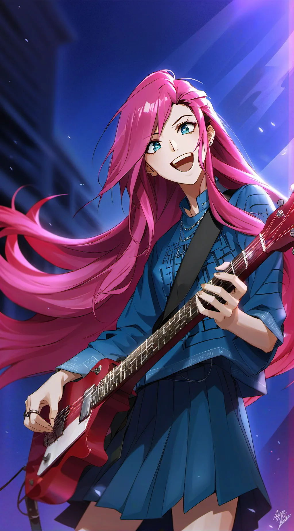 ai character: Bochi background