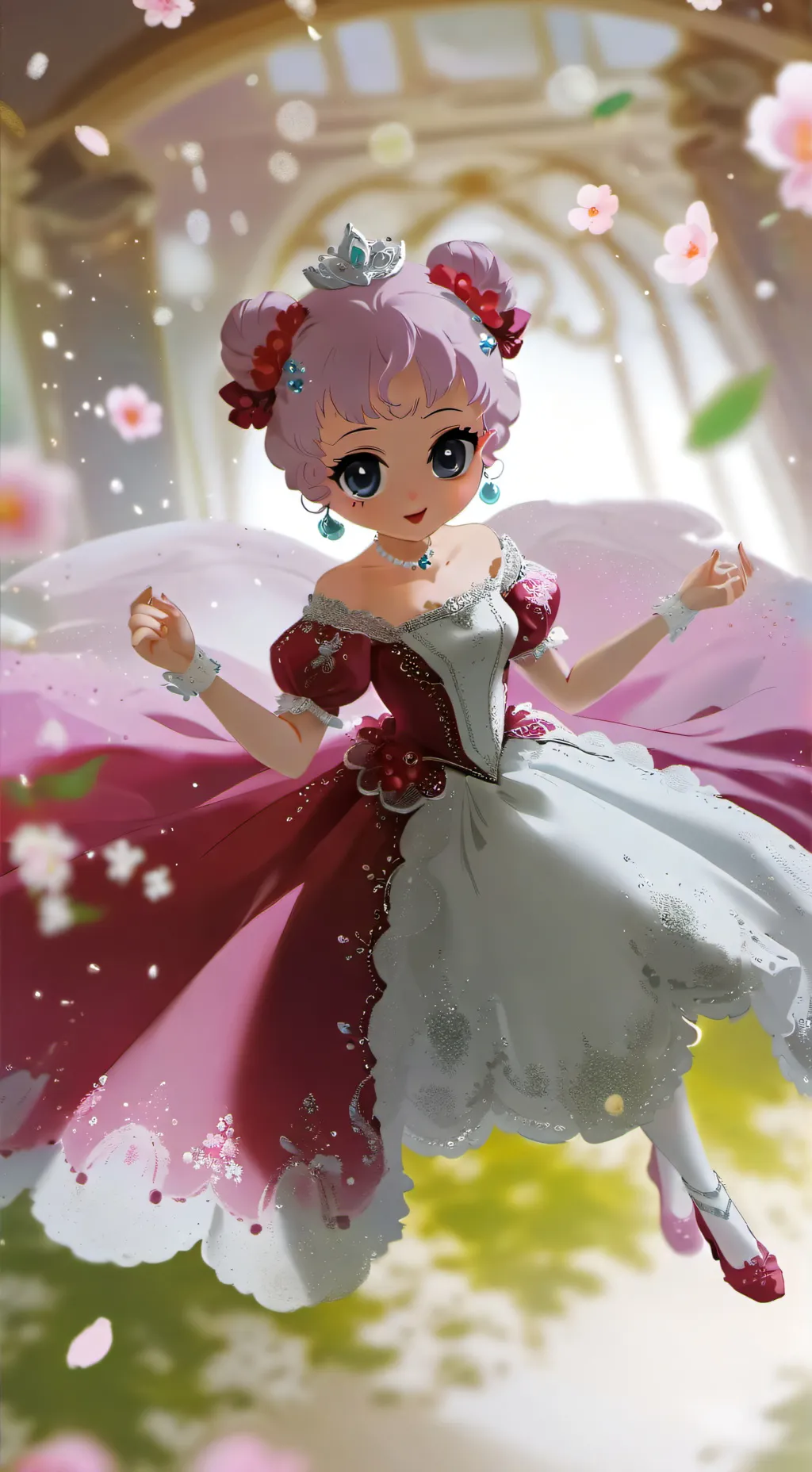 ai character: princess melody background