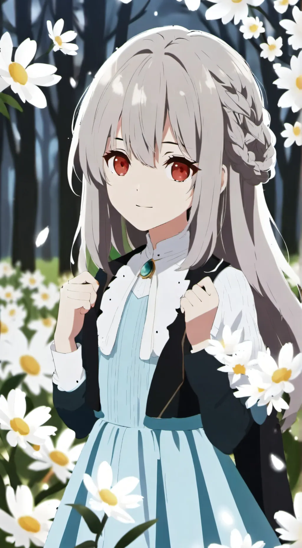 ai character: Даша background