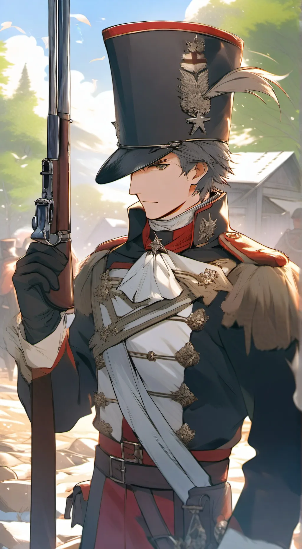 ai character: Guts & Blackpowder background