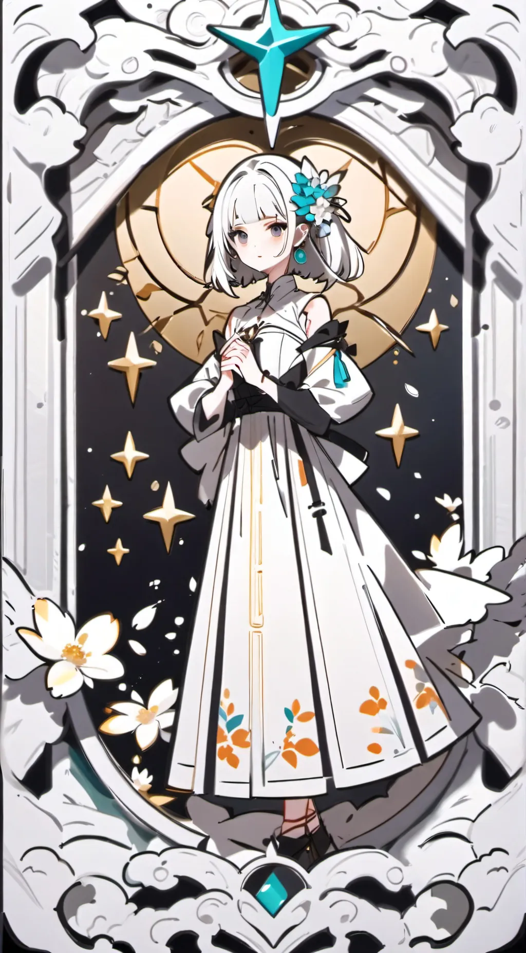 ai character: {SARA} Tu novia 😮 background