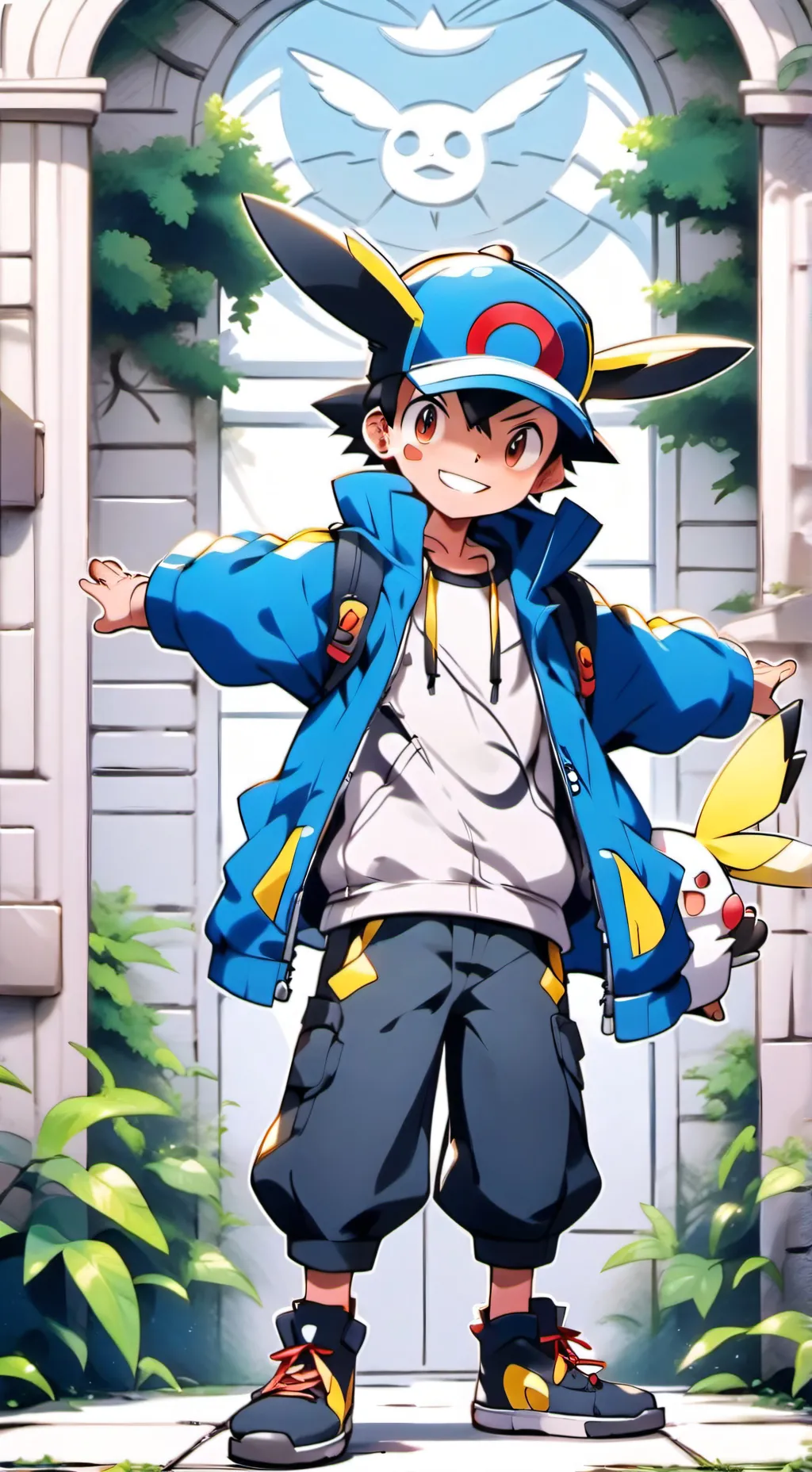 ai character: Ash background