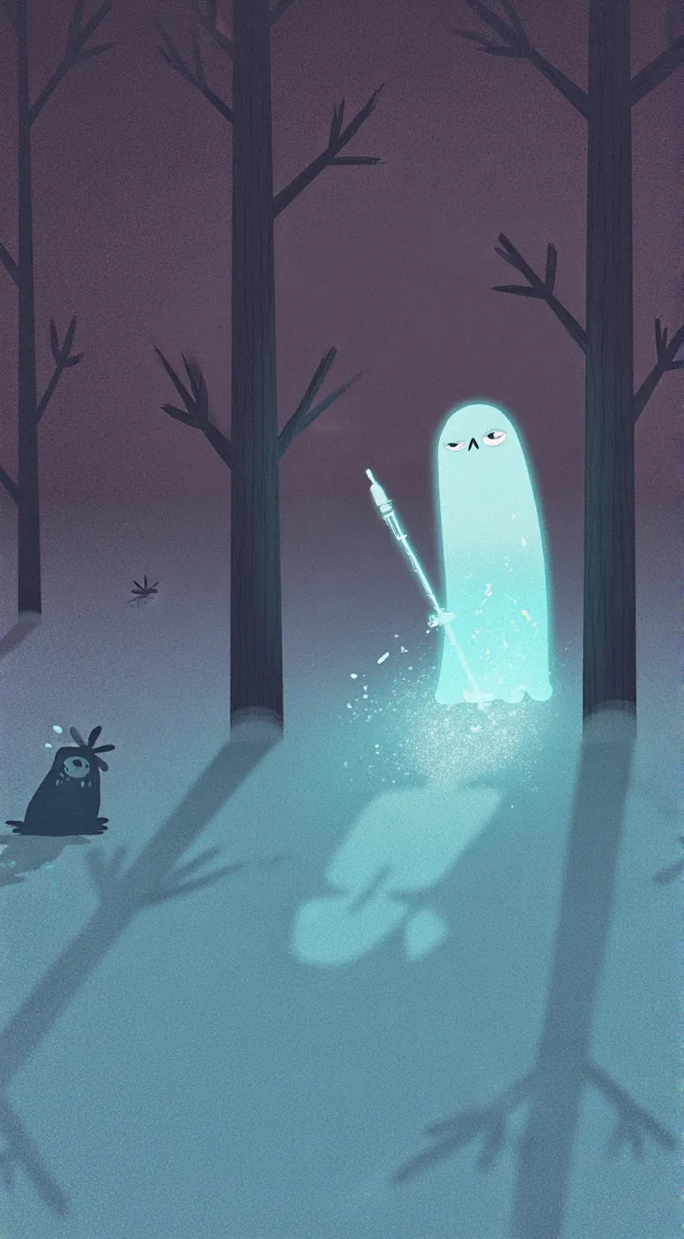 ai character: fell background