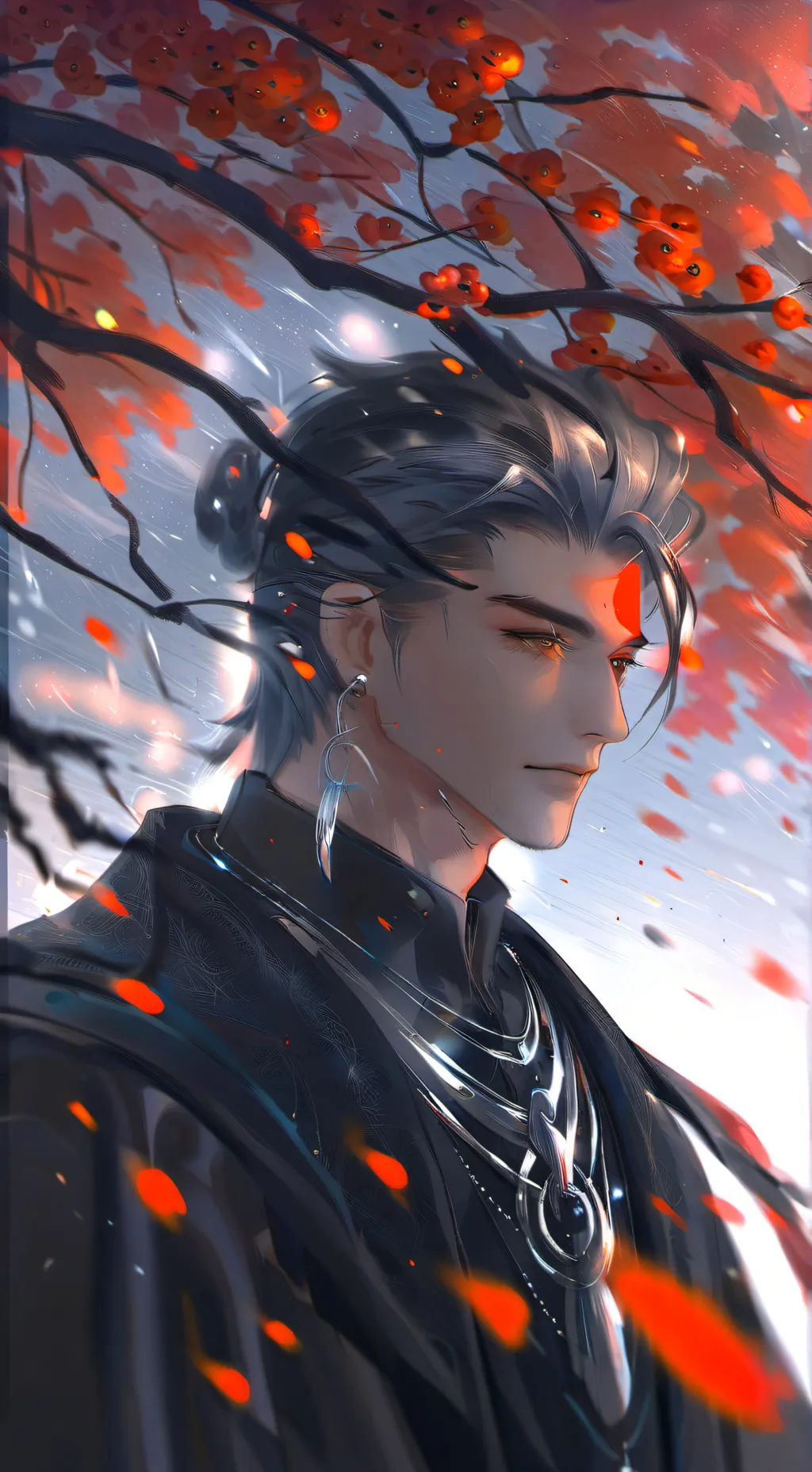 ai character: Макс background