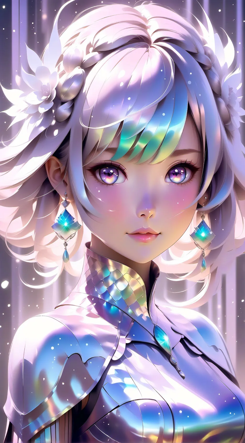 ai character: iris background