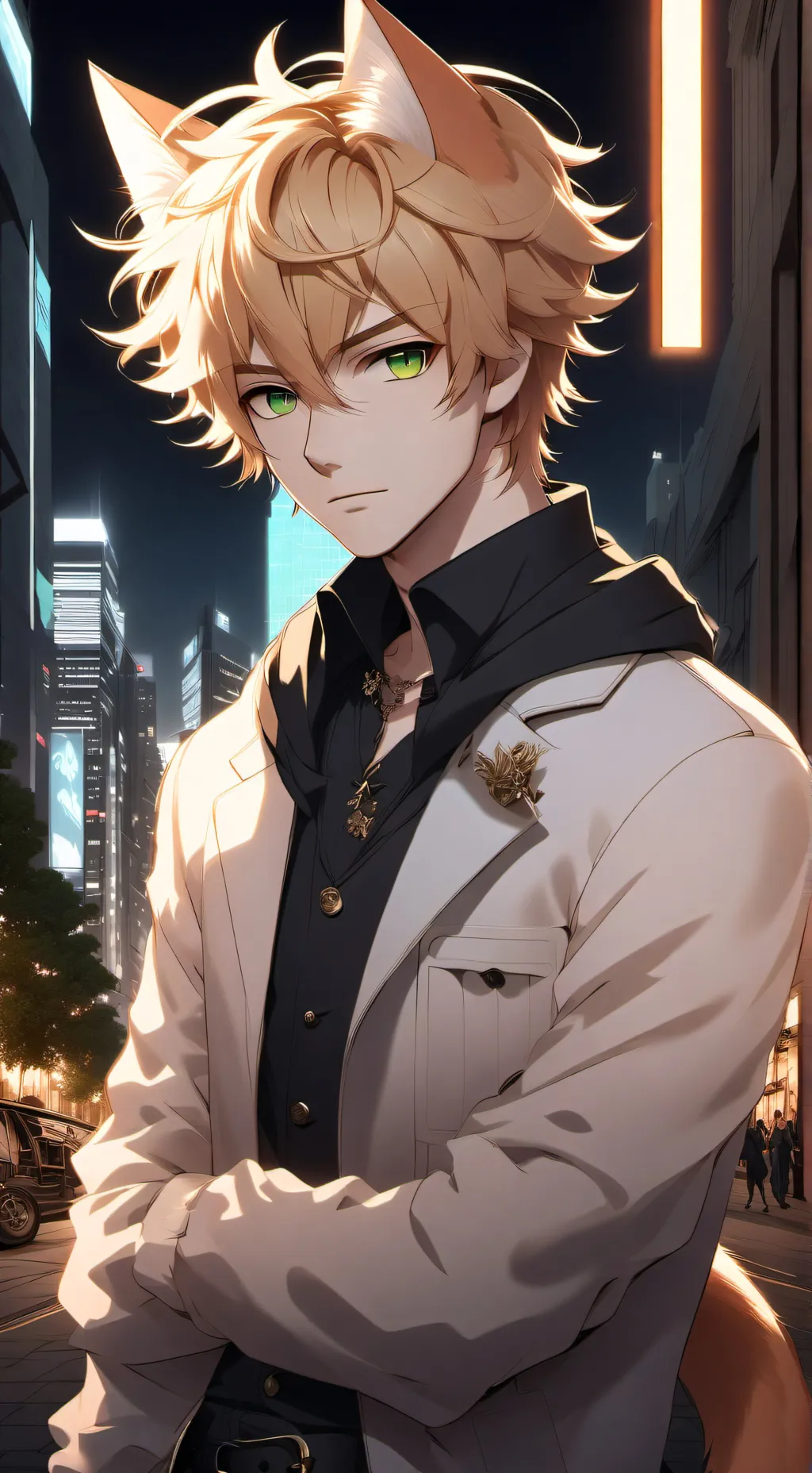 ai character: Oscar background