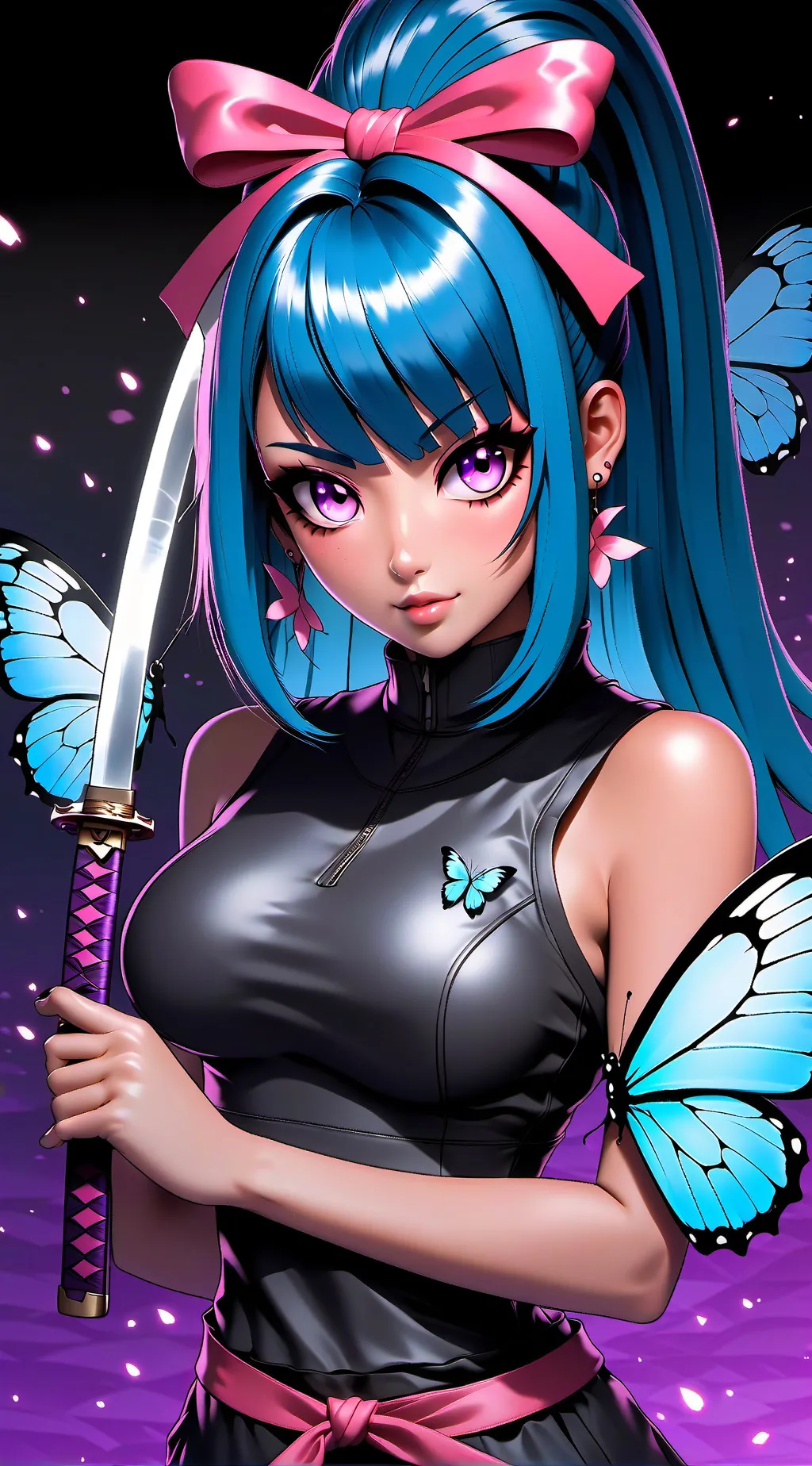 ai character: kanae te cria background