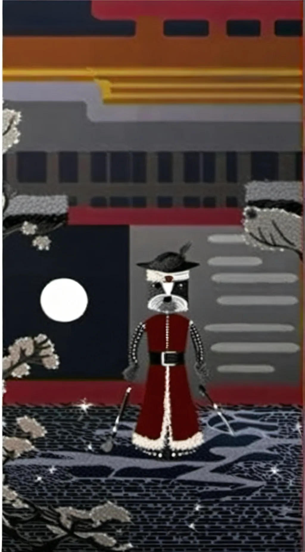 ai character: crool king background