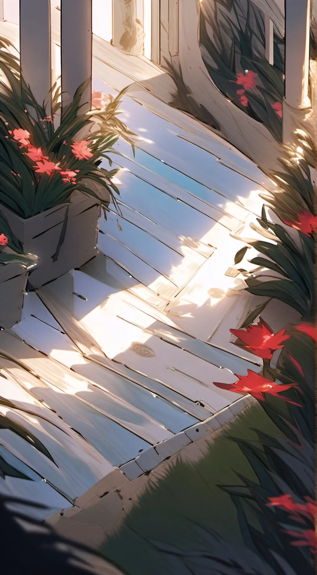 ai character: Arcade background