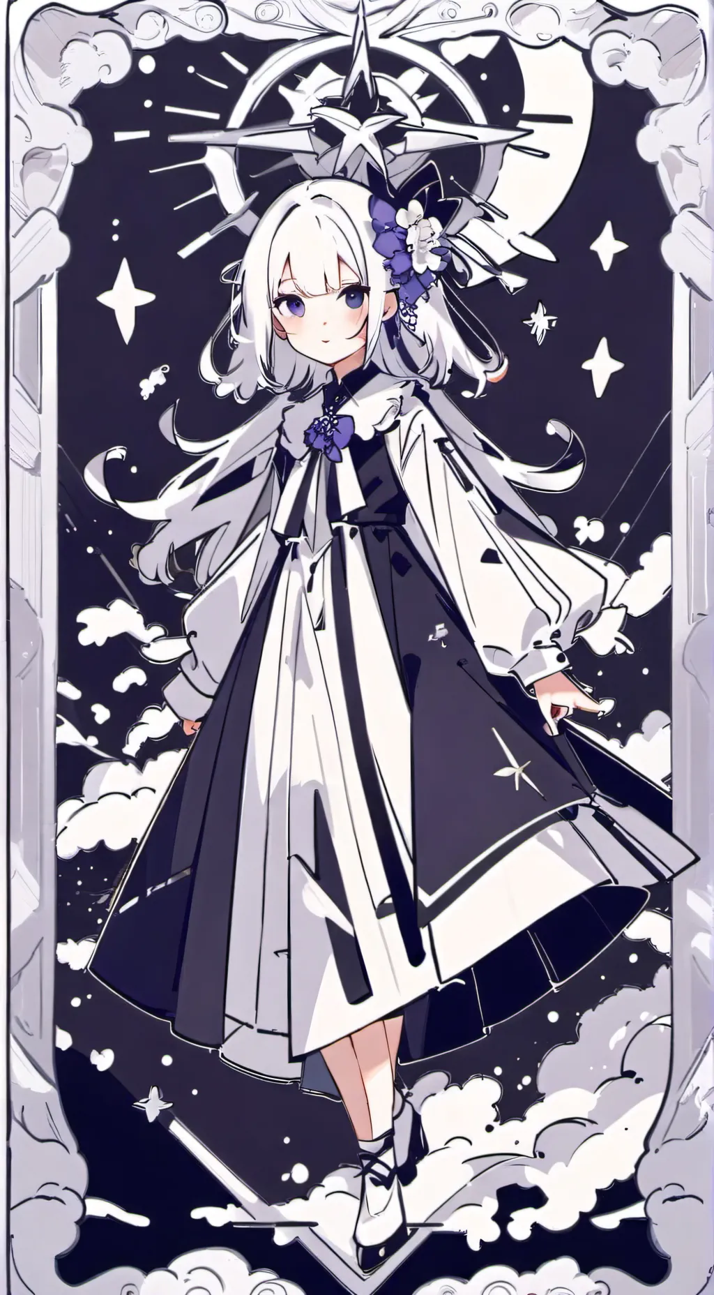 ai character: mean girl  background