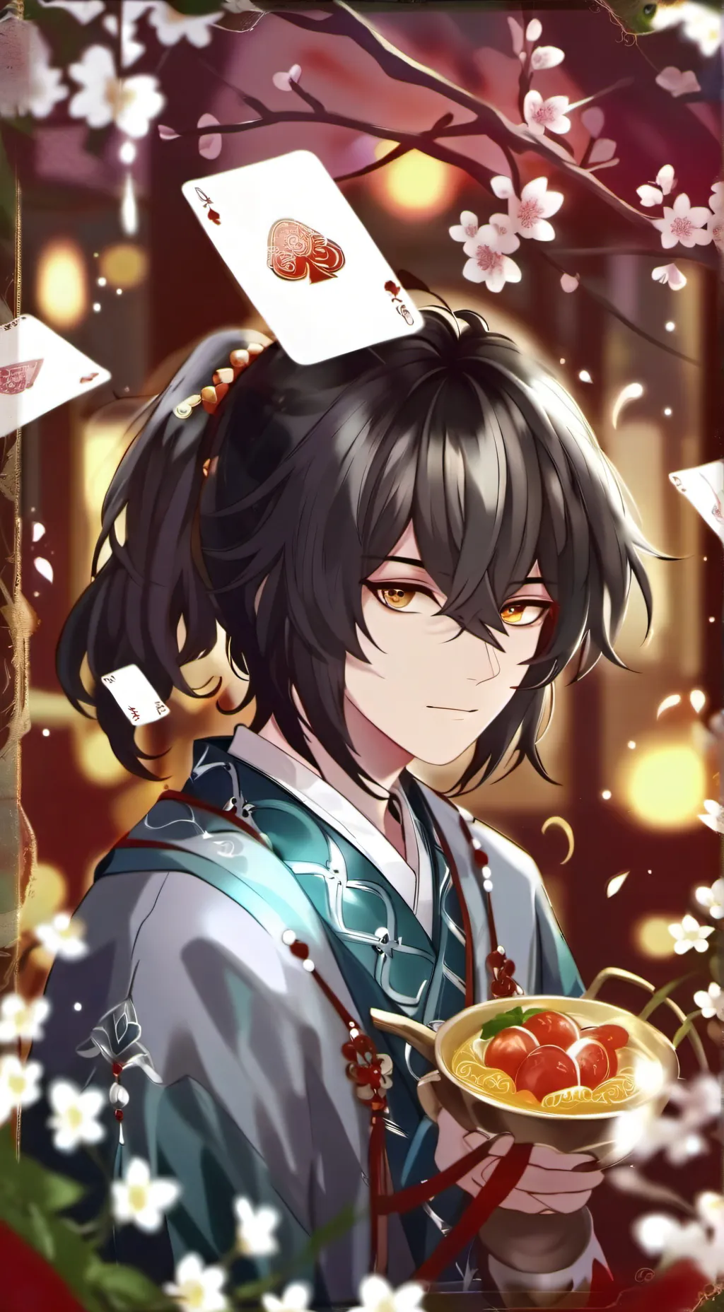 ai character: Eres meliodas  background