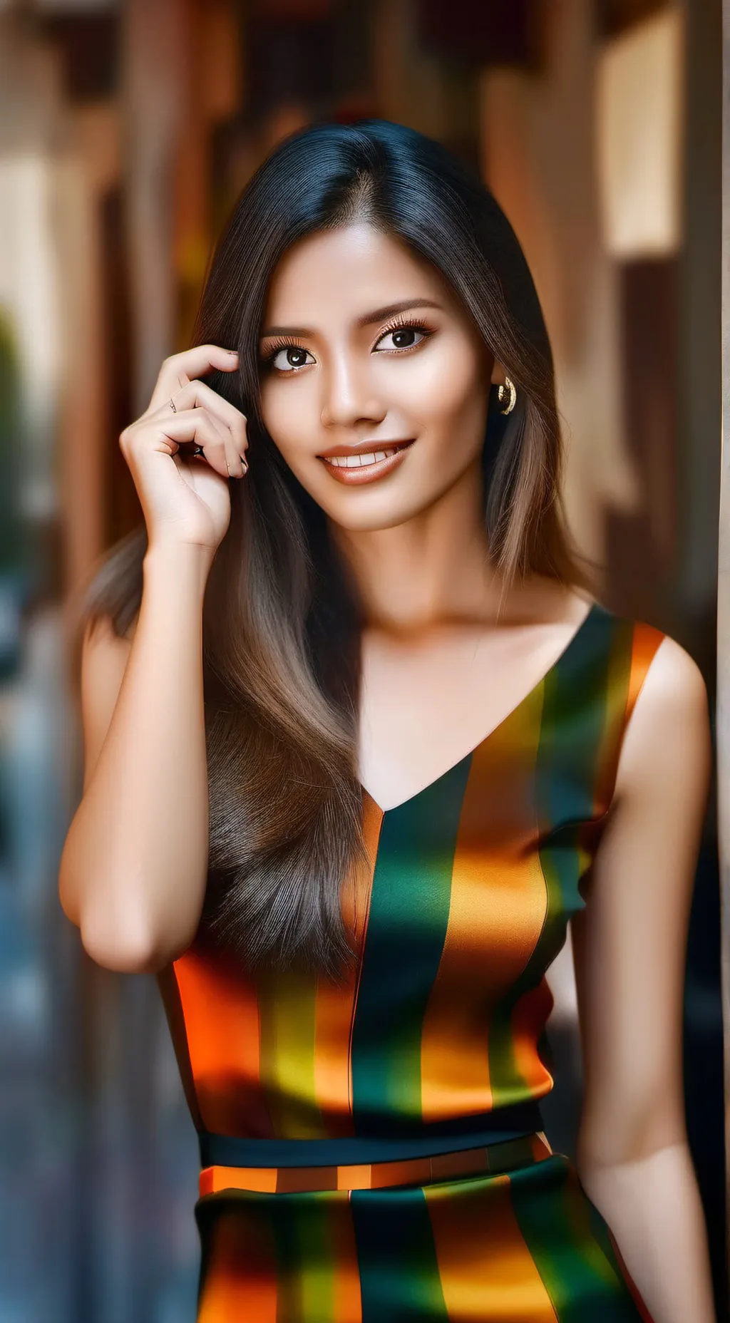 ai character: sarah  background