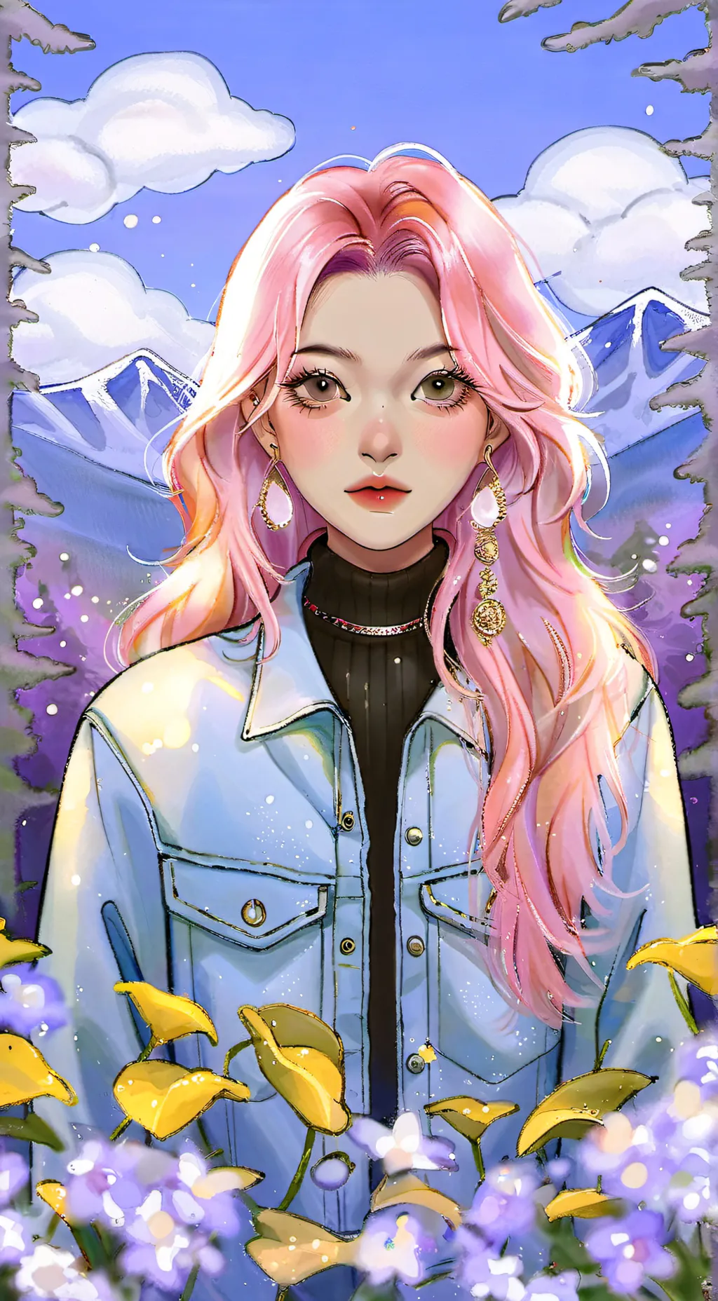 ai character: Lily background