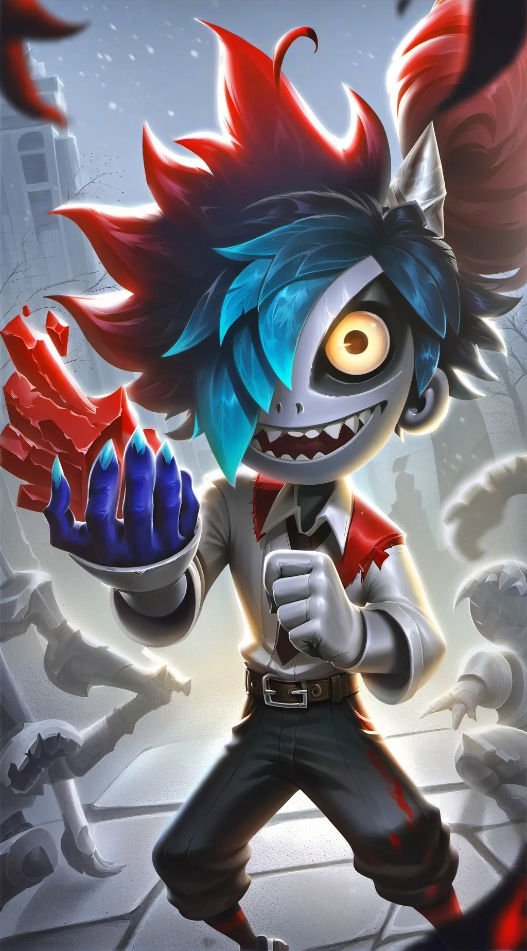 ai character: Kebin background