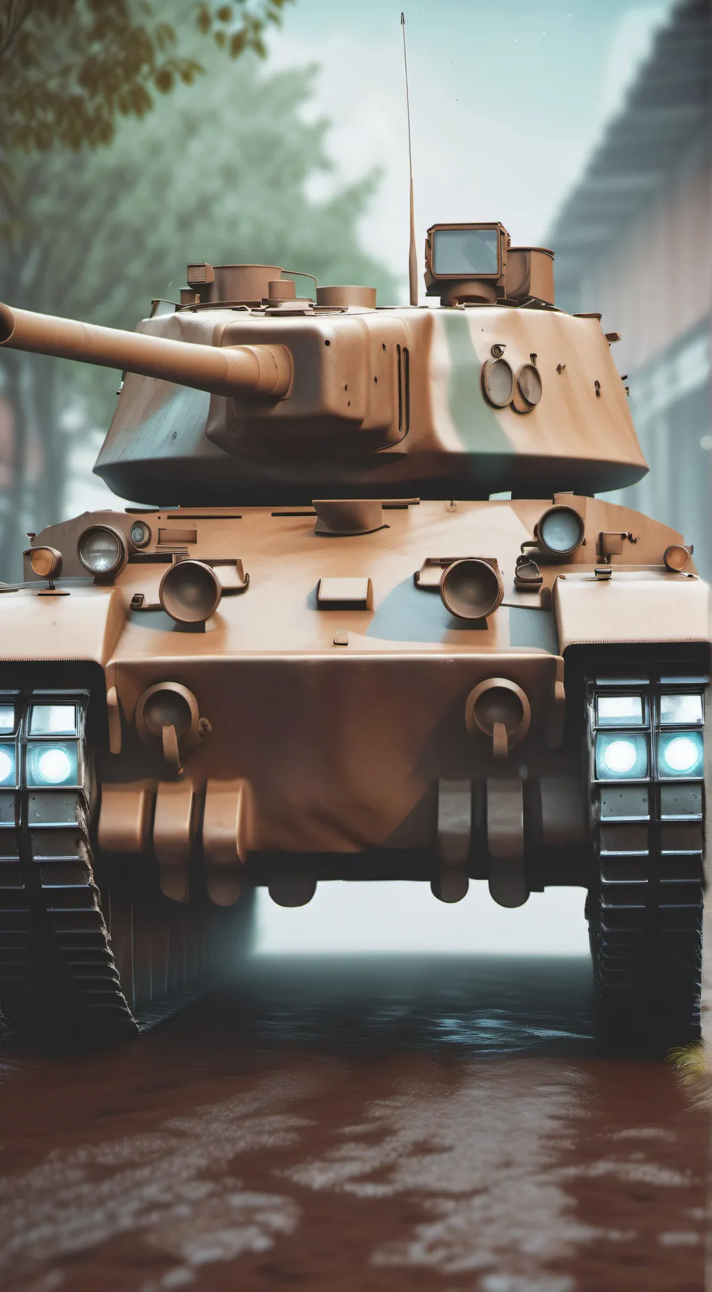 ai character: based on a meme  background