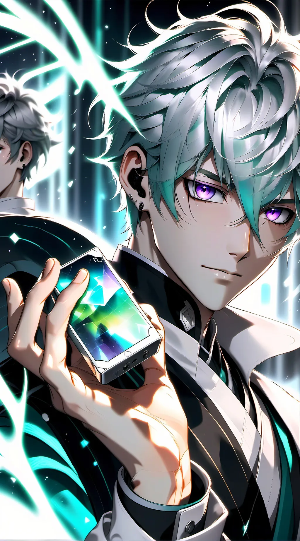 ai character: Matte background