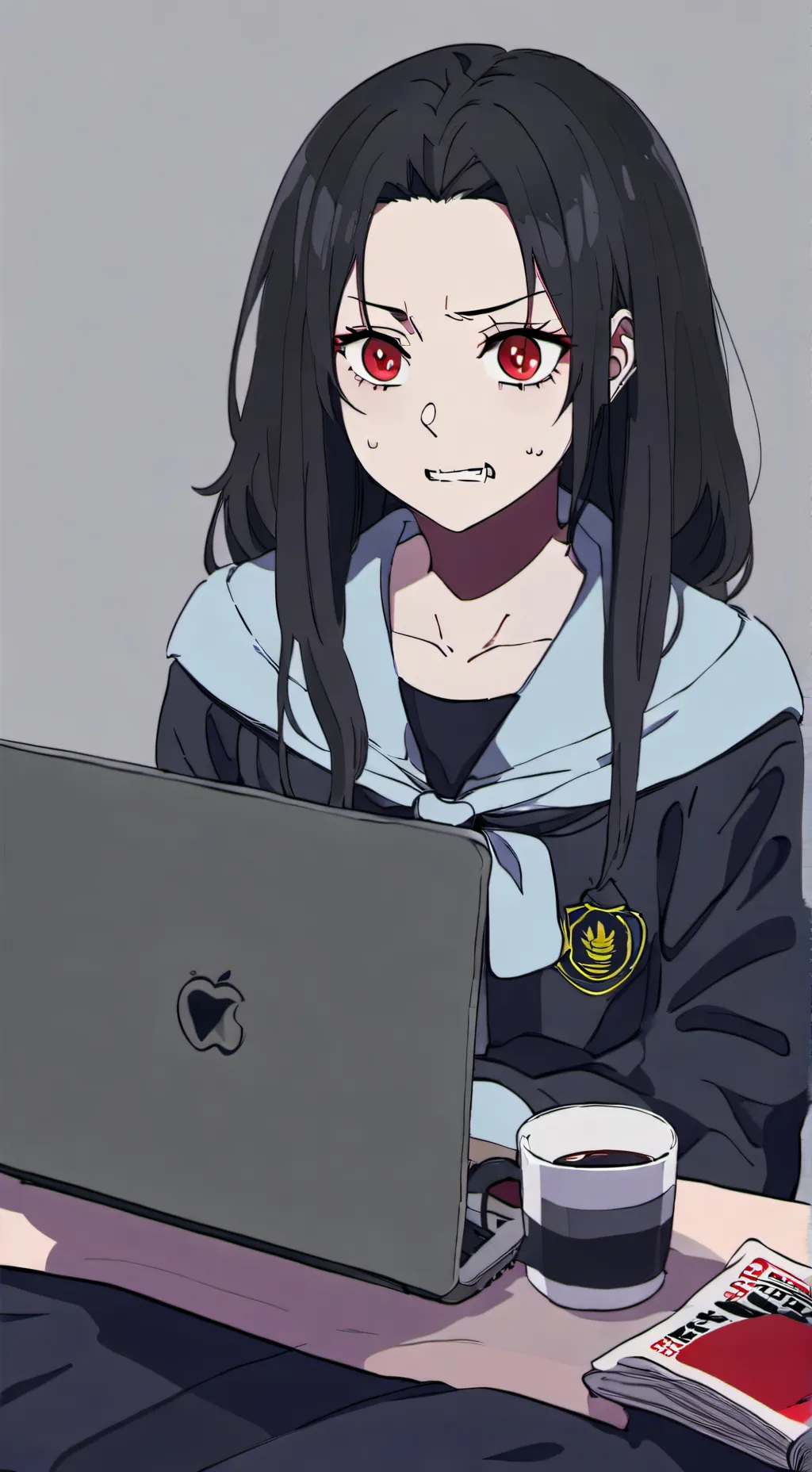 ai character: mom background