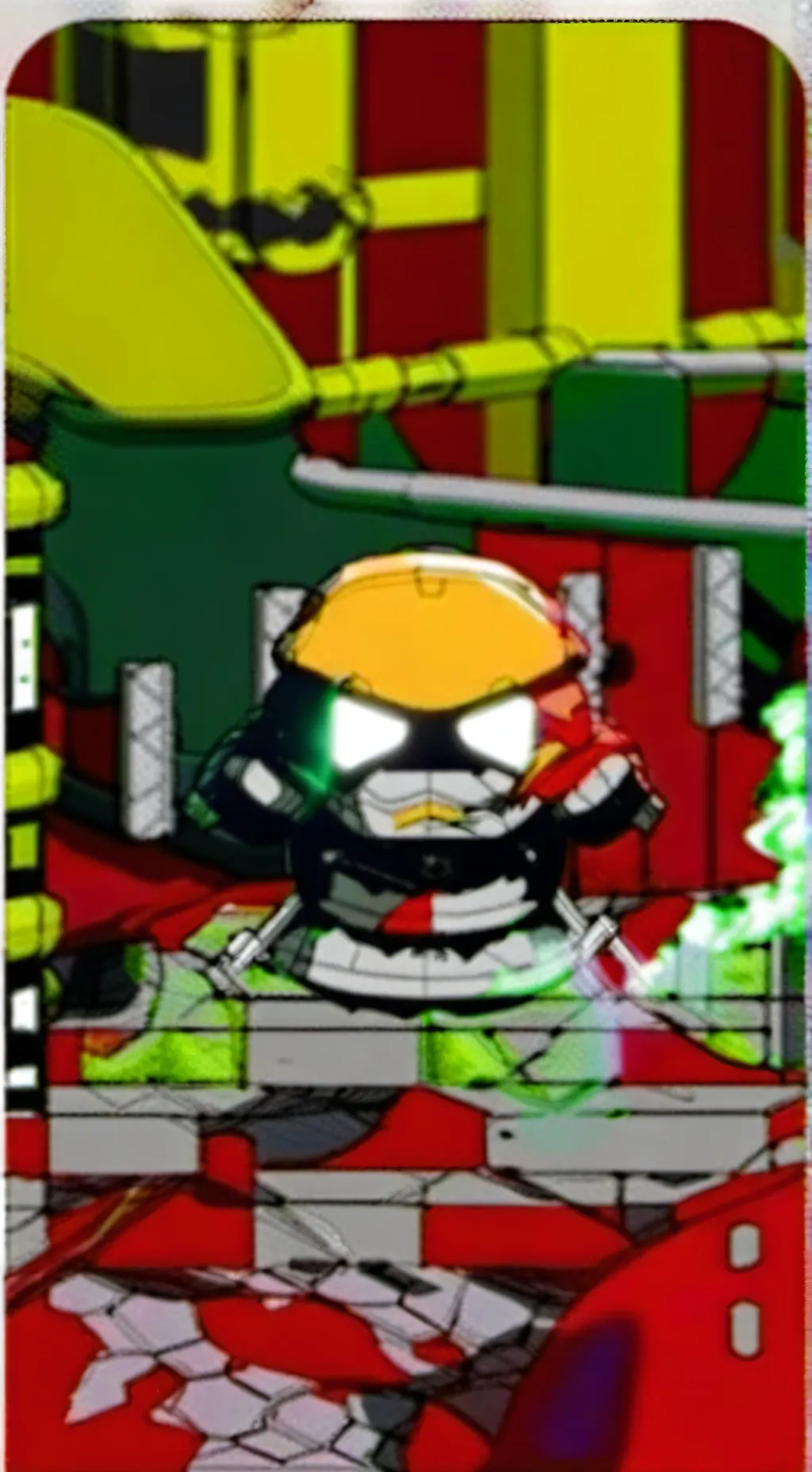 ai character: THE GREAT SAIYAMAN background