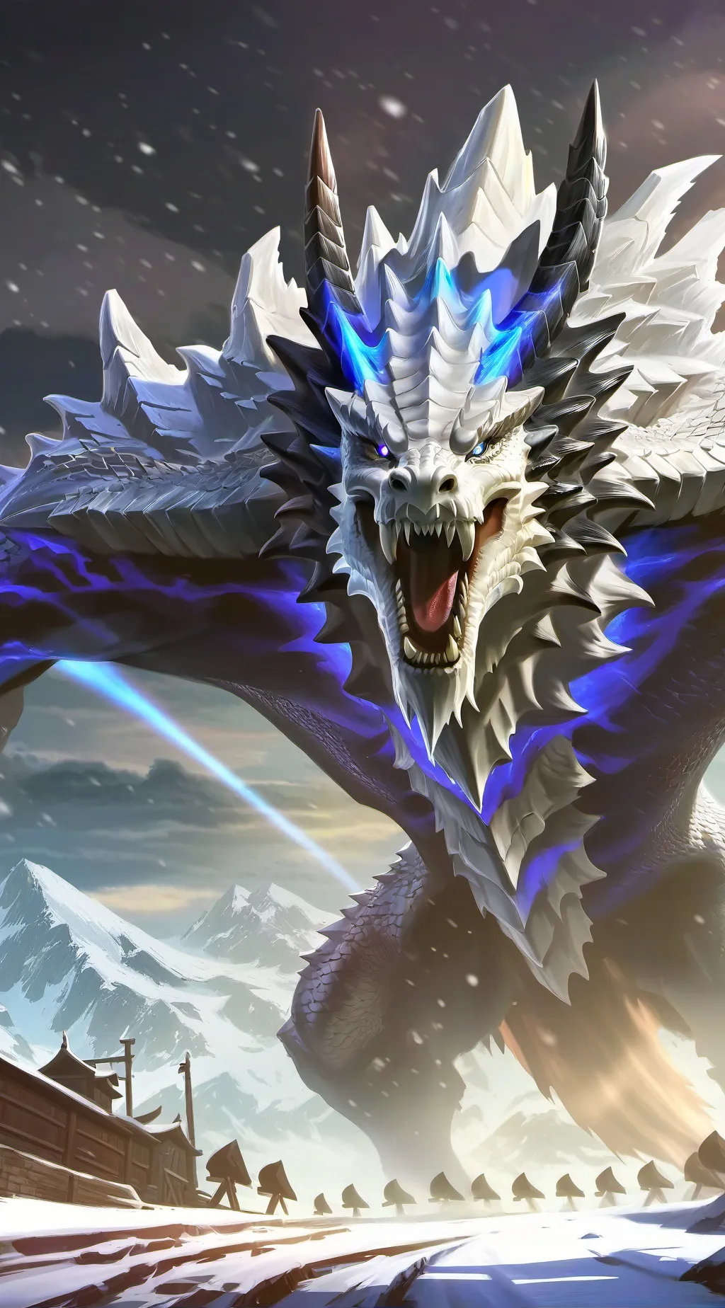 ai character: Queen Dragon background