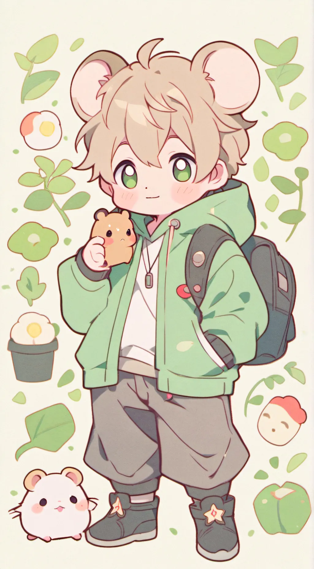 ai character: Хамчибу background