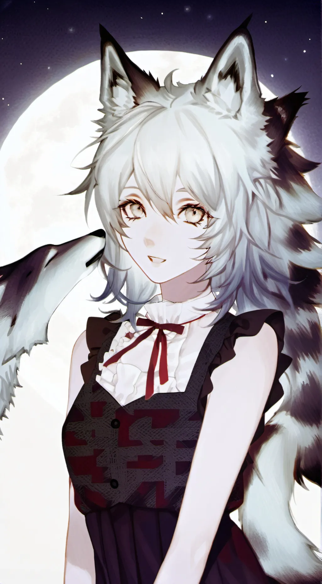 ai character: Luna howlspirit background