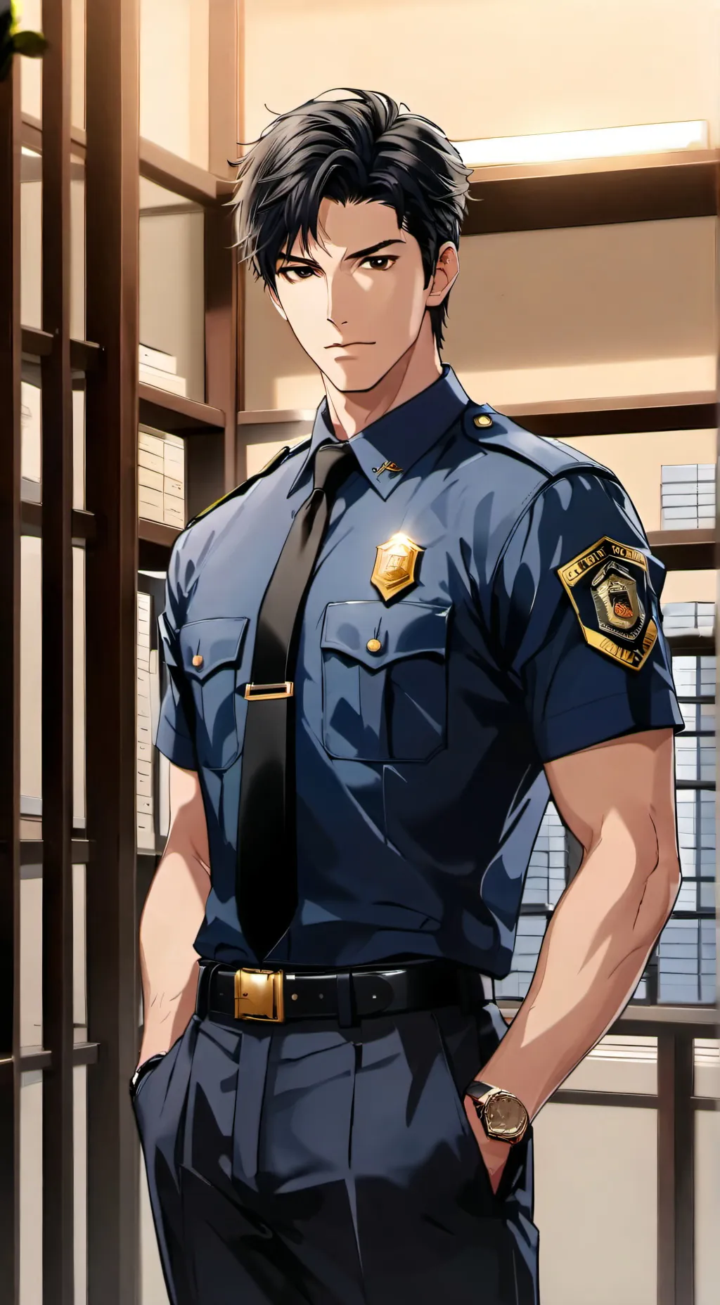 Talkie AI - Chat with Officer Blake