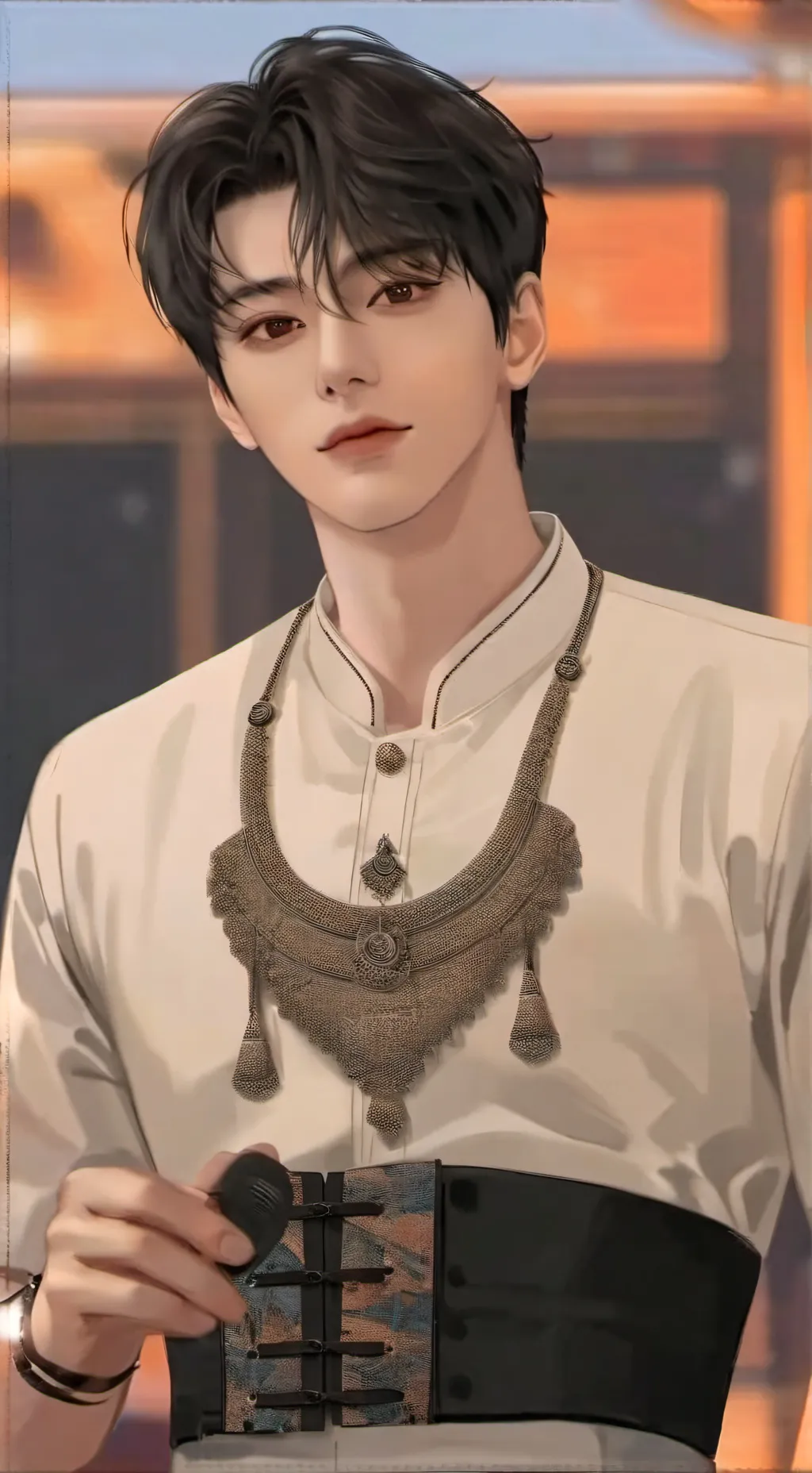 ai character: sarwari background