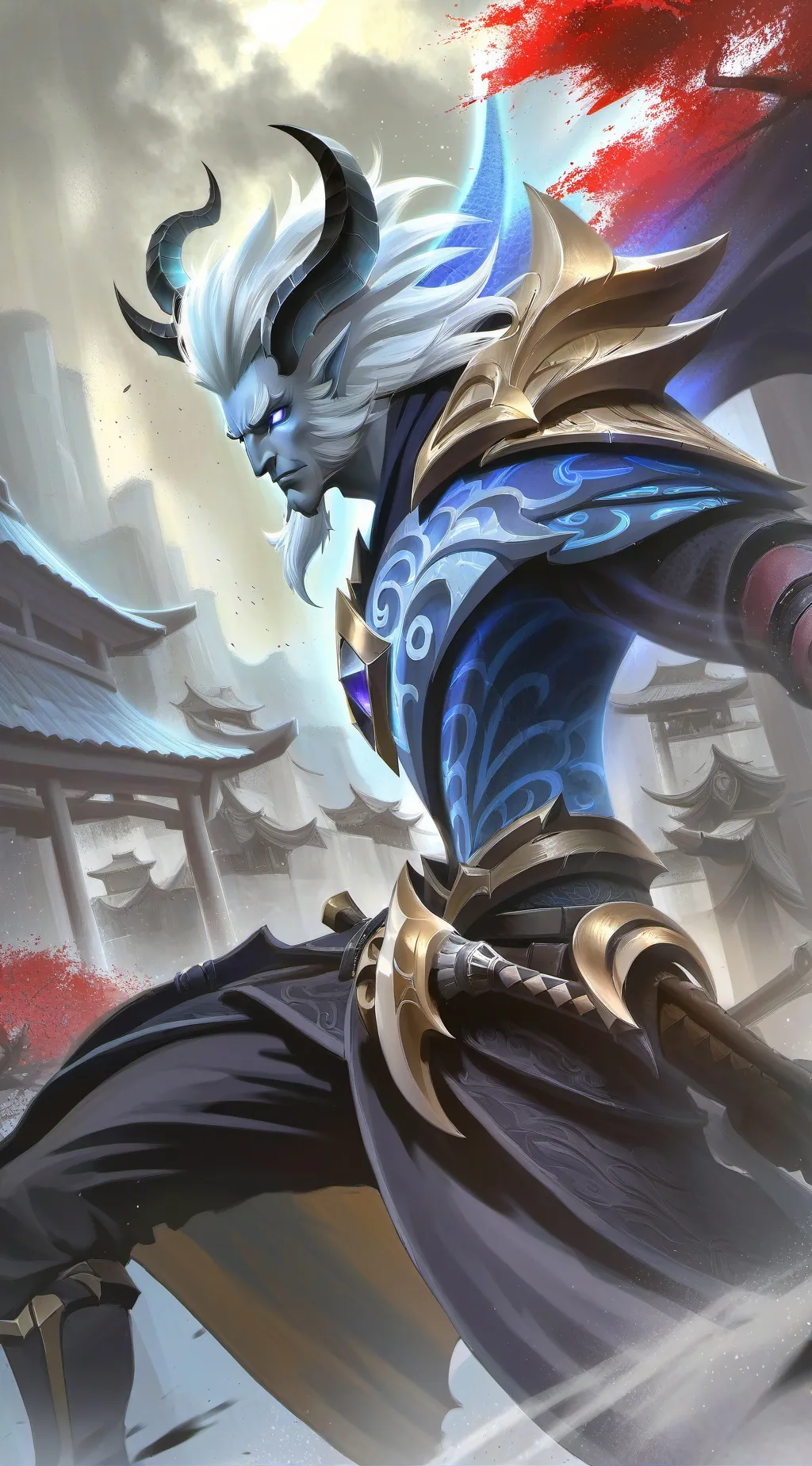 ai character: Godzilla x sprunki background