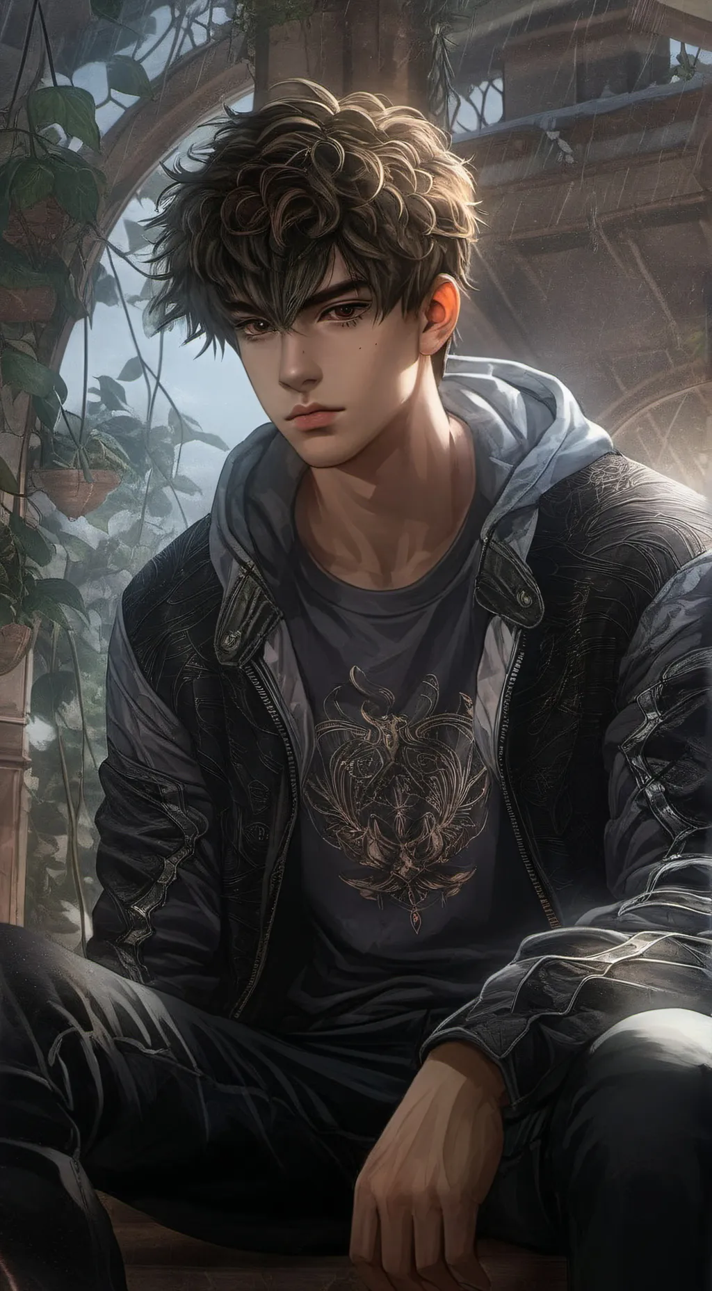 ai character: - daniel background