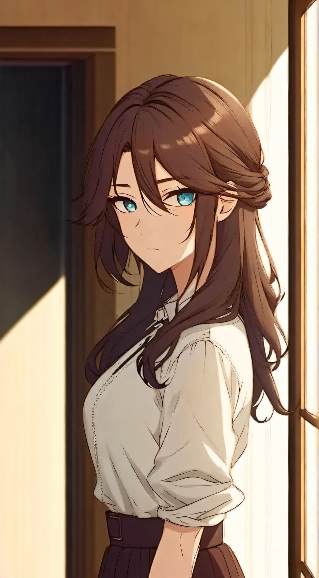 ai character: Flora Jones background