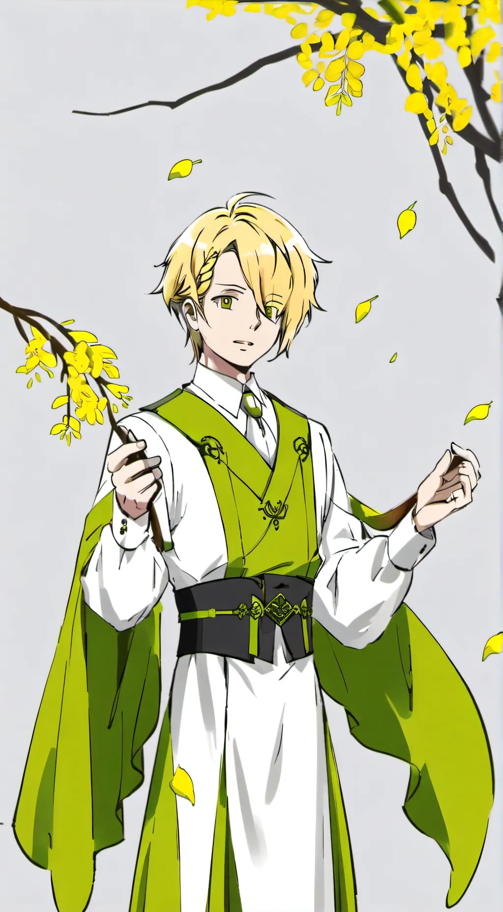 ai character: sanji  background