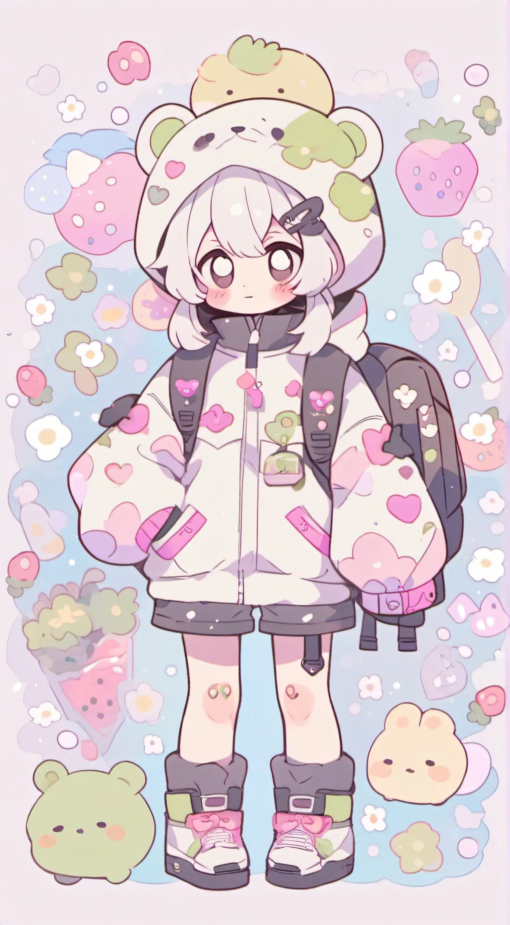 ai character: chanmin ♥️ background