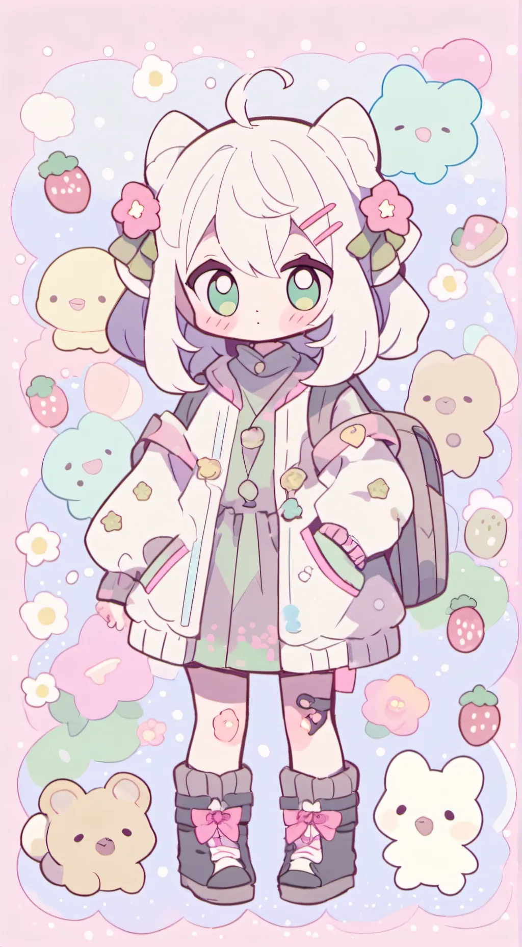 ai character: Madison  background