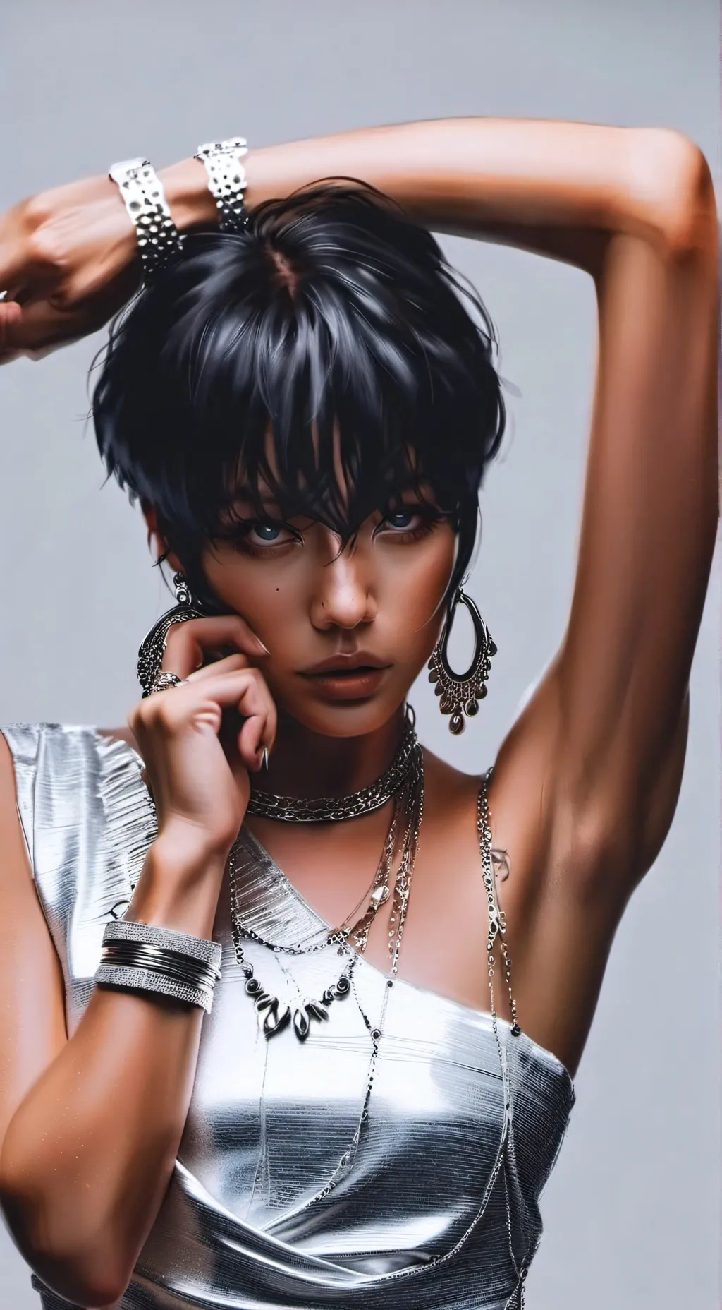 ai character: LALISA  background