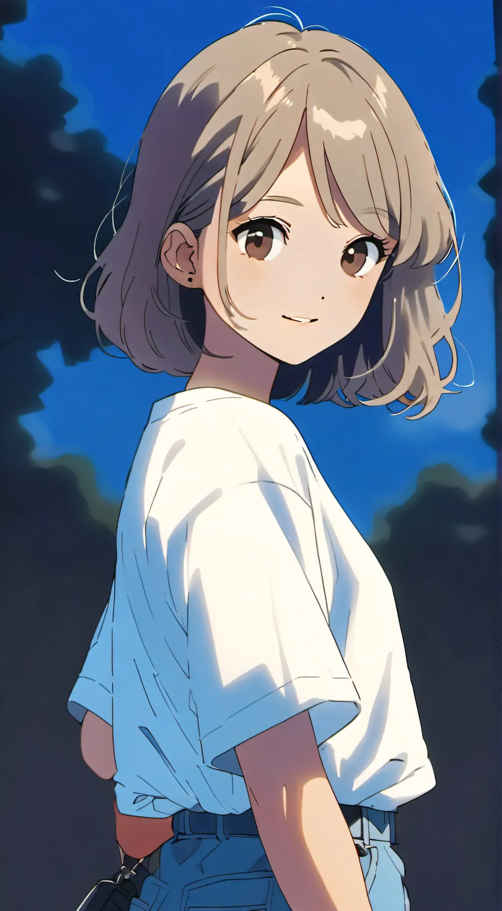 ai character: Bibi Blocksberg background